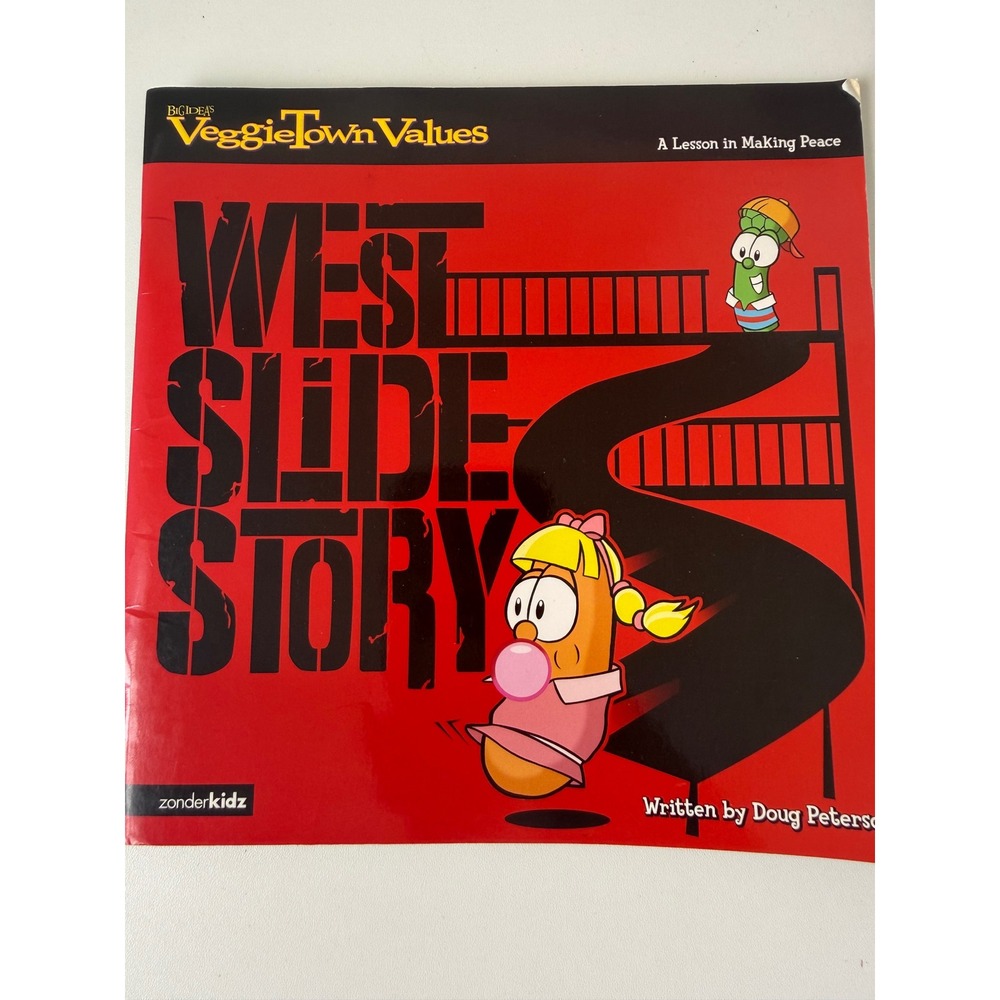 VeggieTales West Slide Story VeggieTown Values Doug Peterson Zonderkidz Book